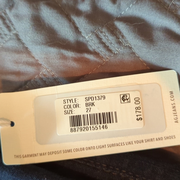 NWT AG The Farrah Highrise skinny jean size 27 - Picture 2 of 5